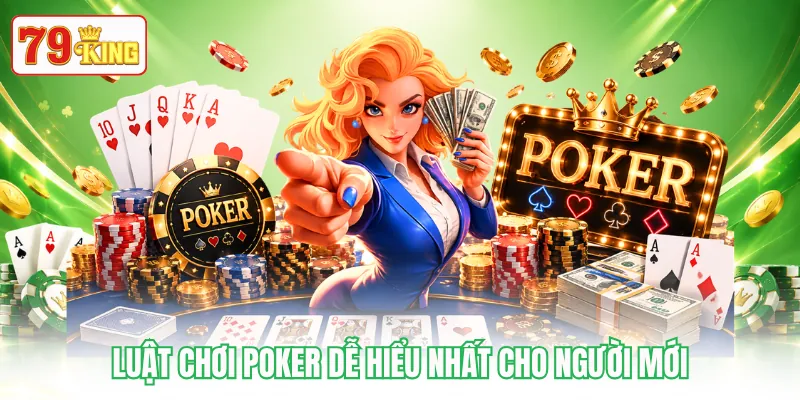 Luật chơi Poker dễ hiểu nhất cho người mới Luật chơi Poker dễ hiểu nhất cho người mới